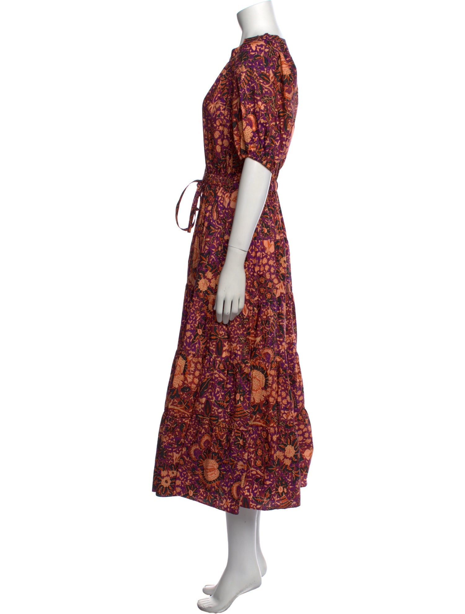 Ulla Johnson Floral Print Long Dress