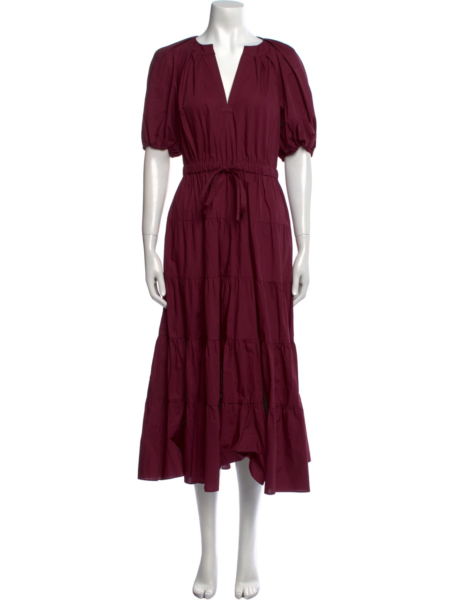 Ulla Johnson V-Neck Long Dress