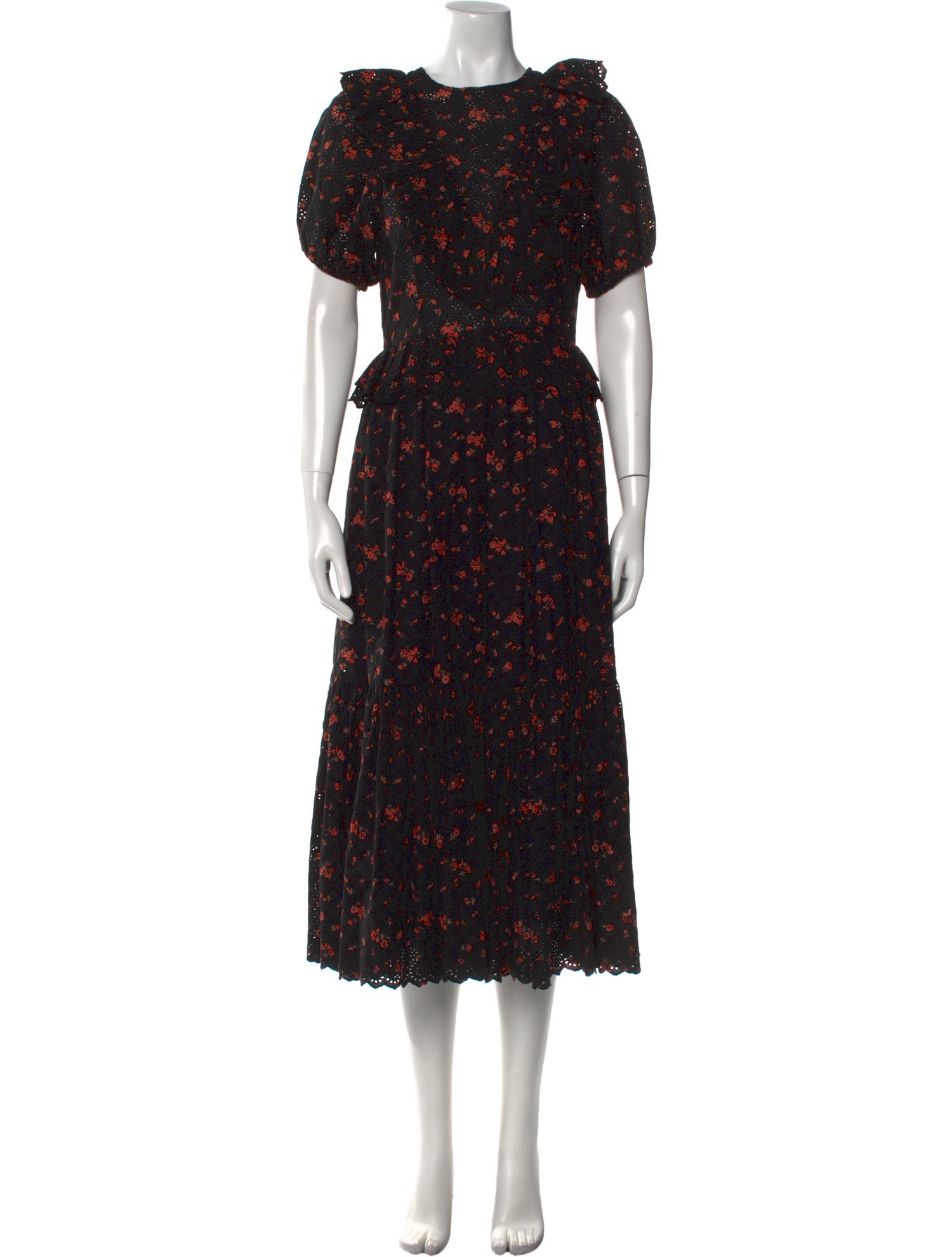 Ulla Johnson Floral Print Long Dress