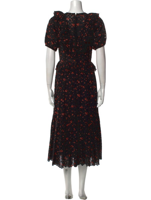 Ulla Johnson Floral Print Long Dress