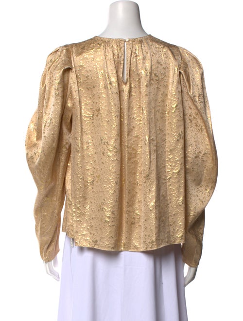 Ulla Johnson Silk Off-The-Shoulder Blouse