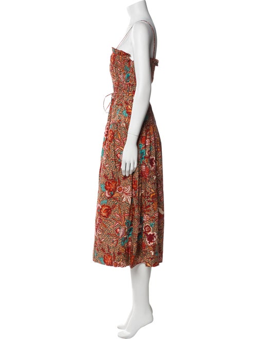 Ulla Johnson Floral Print Long Dress