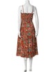 Ulla Johnson Floral Print Long Dress