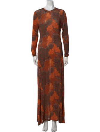 Ulla Johnson Floral Print Long Dress