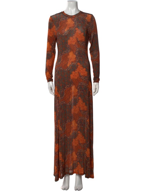 Ulla Johnson Floral Print Long Dress