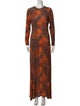 Ulla Johnson Floral Print Long Dress