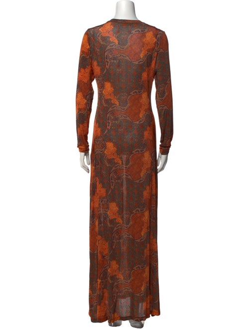 Ulla Johnson Floral Print Long Dress