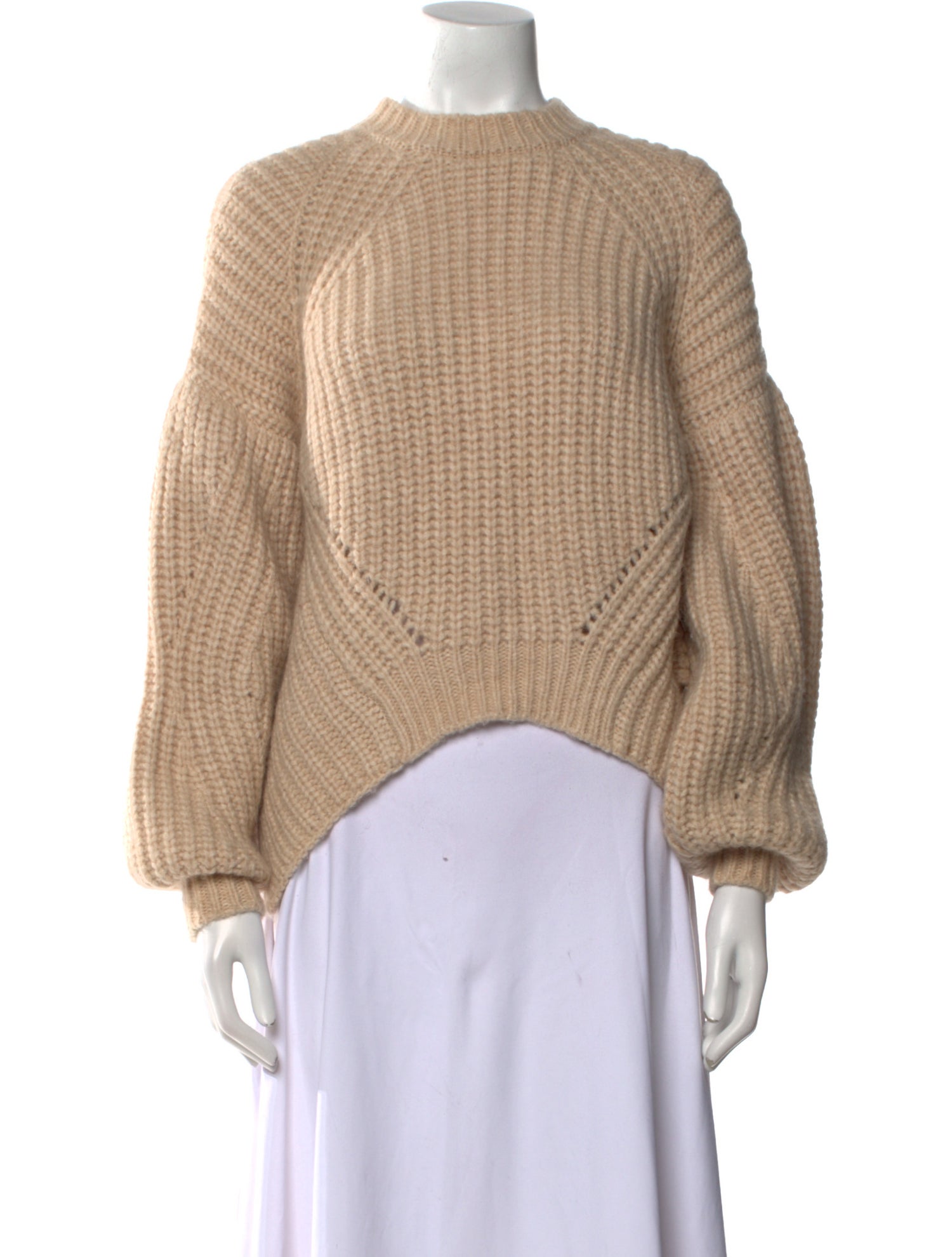 Ulla Johnson Baby Alpaca Mock Neck Sweater