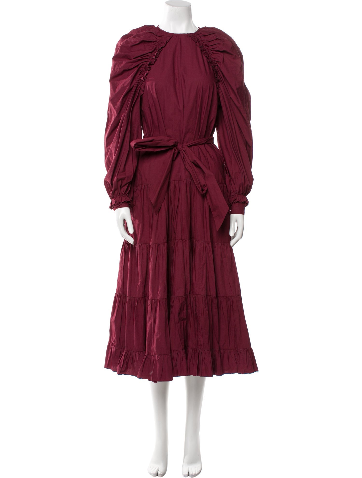 Ulla Johnson Crew Neck Long Dress