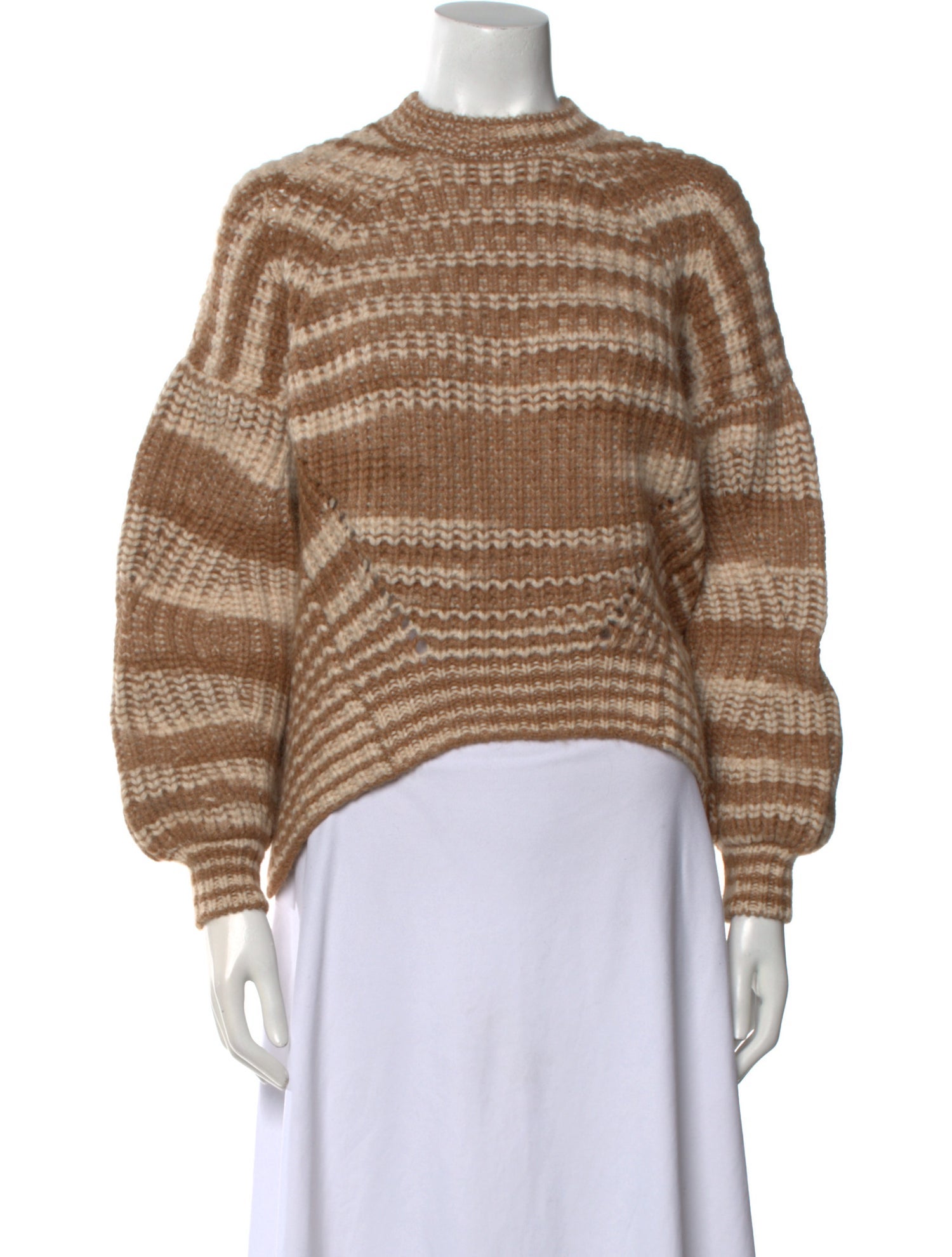 Ulla Johnson Baby Alpaca Striped Sweater
