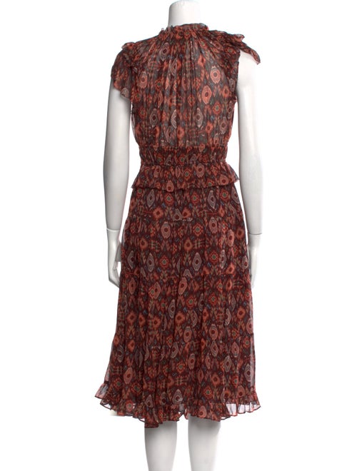 Ulla Johnson Silk Midi Length Dress