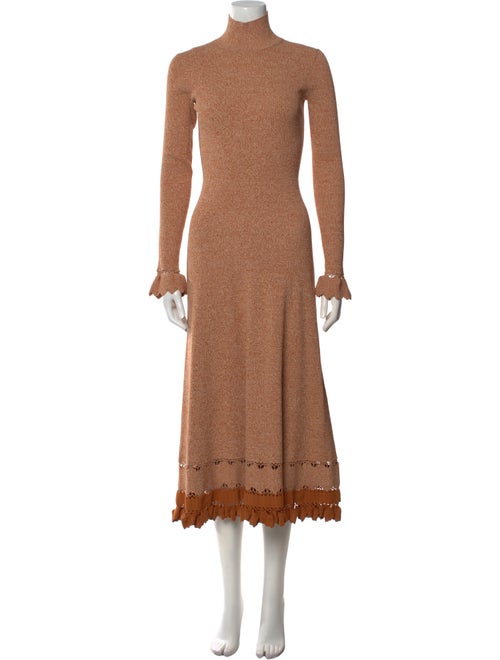 Ulla Johnson Turtleneck Long Dress