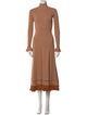 Ulla Johnson Turtleneck Long Dress