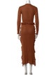 Ulla Johnson Crew Neck Long Dress