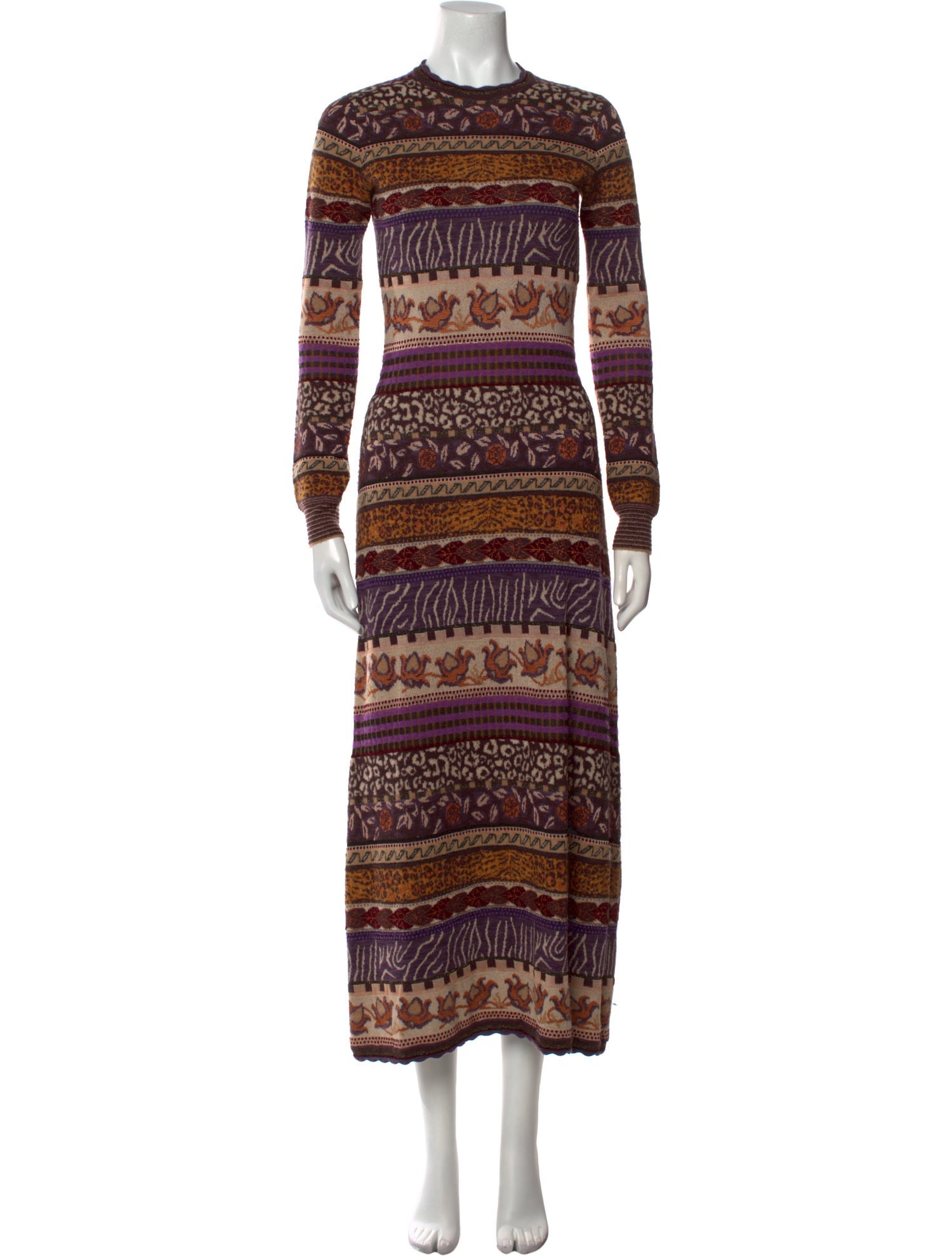Ulla Johnson Striped Long Dress