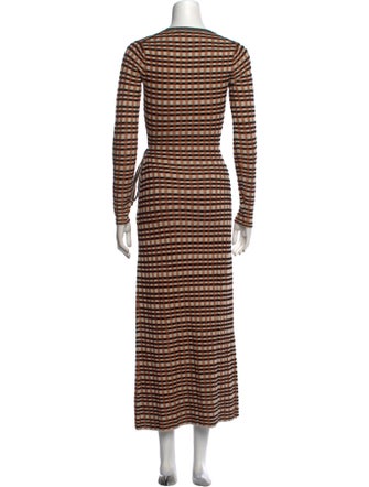 Ulla Johnson Striped Long Dress