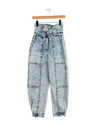 Ulla Johnson High-Rise Straight Leg Jeans