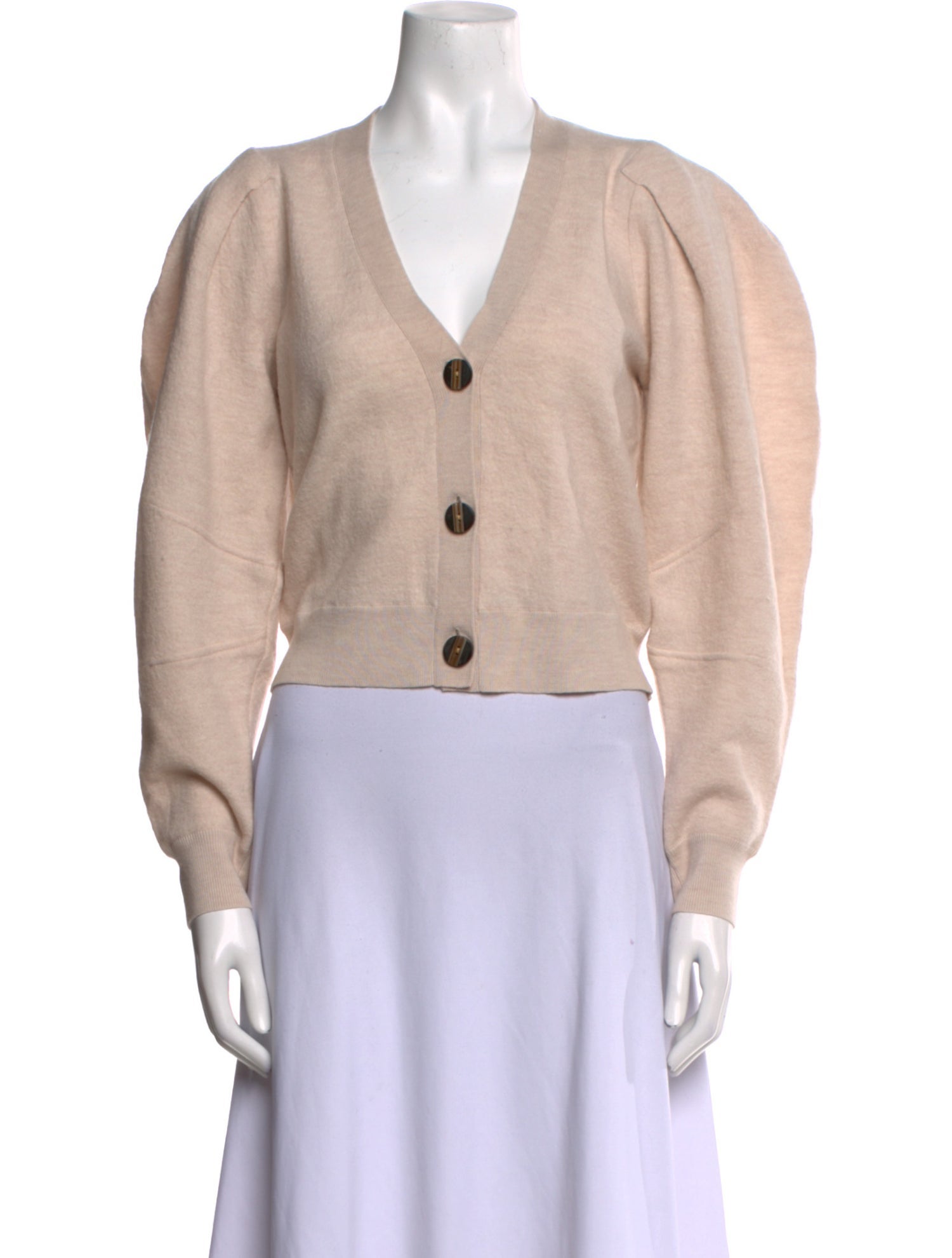 Ulla Johnson Merino Wool V-Neck Sweater