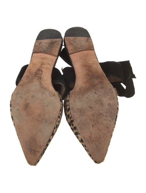 Ulla Johnson Ponyhair Animal Print Mules