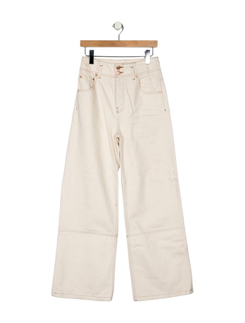 Ulla Johnson High-Rise Wide Leg Jeans