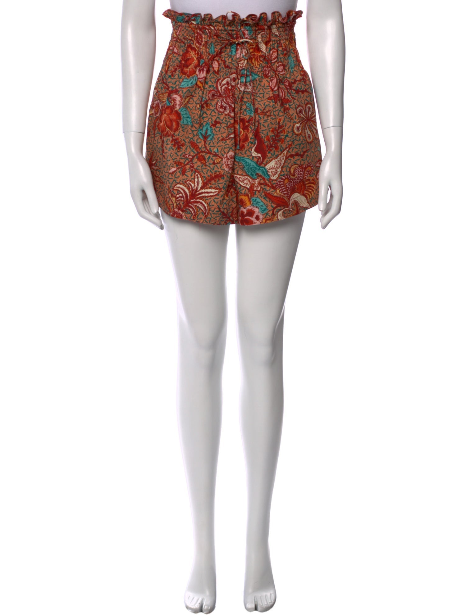 Ulla Johnson Floral Print Mini Shorts w/ Tags