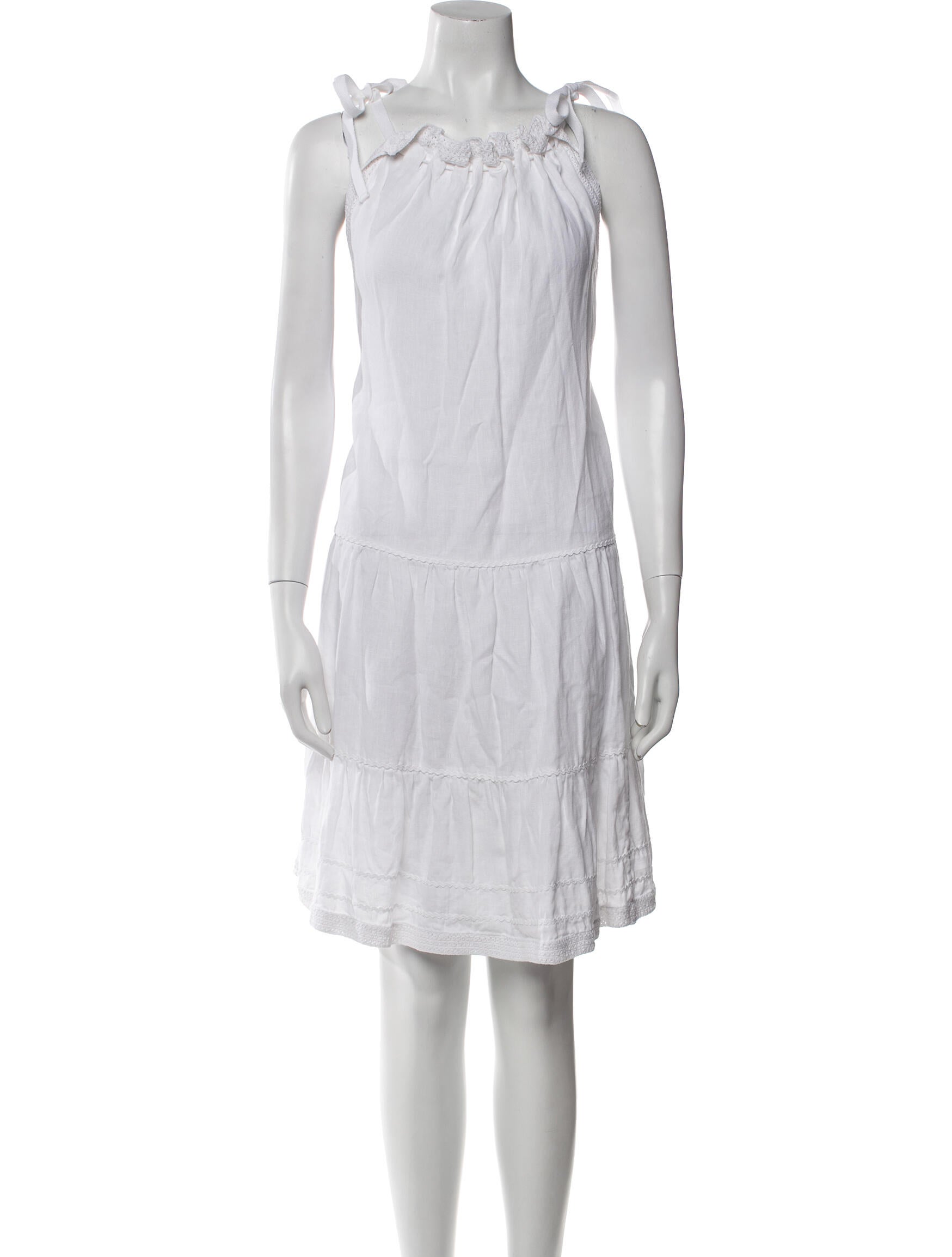 Ulla Johnson Linen Mini Dress