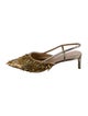 Ulla Johnson Leather Slingback Pumps