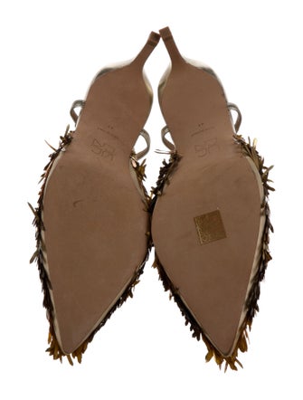 Ulla Johnson Leather Slingback Pumps