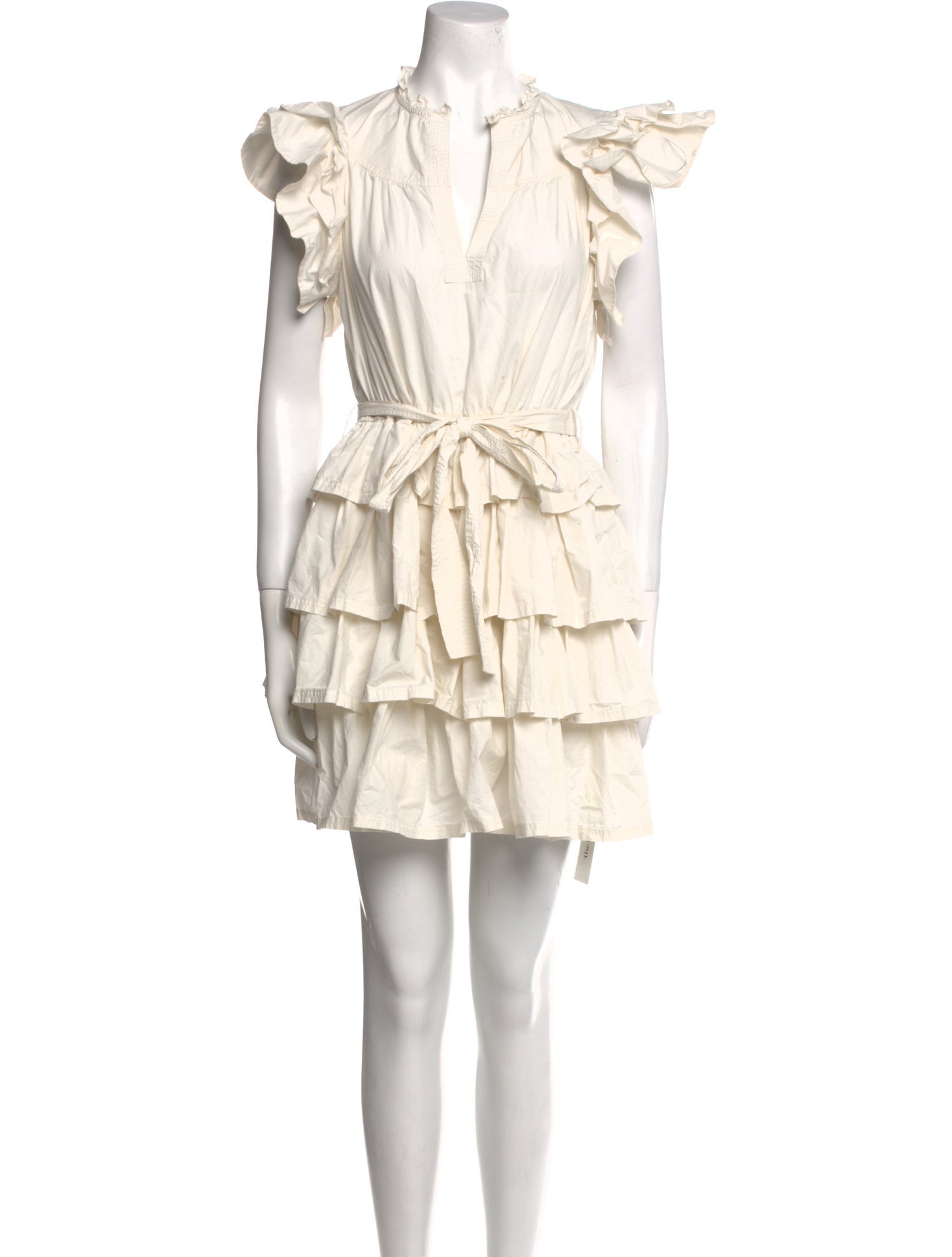 Ulla Johnson Mock Neck Mini Dress