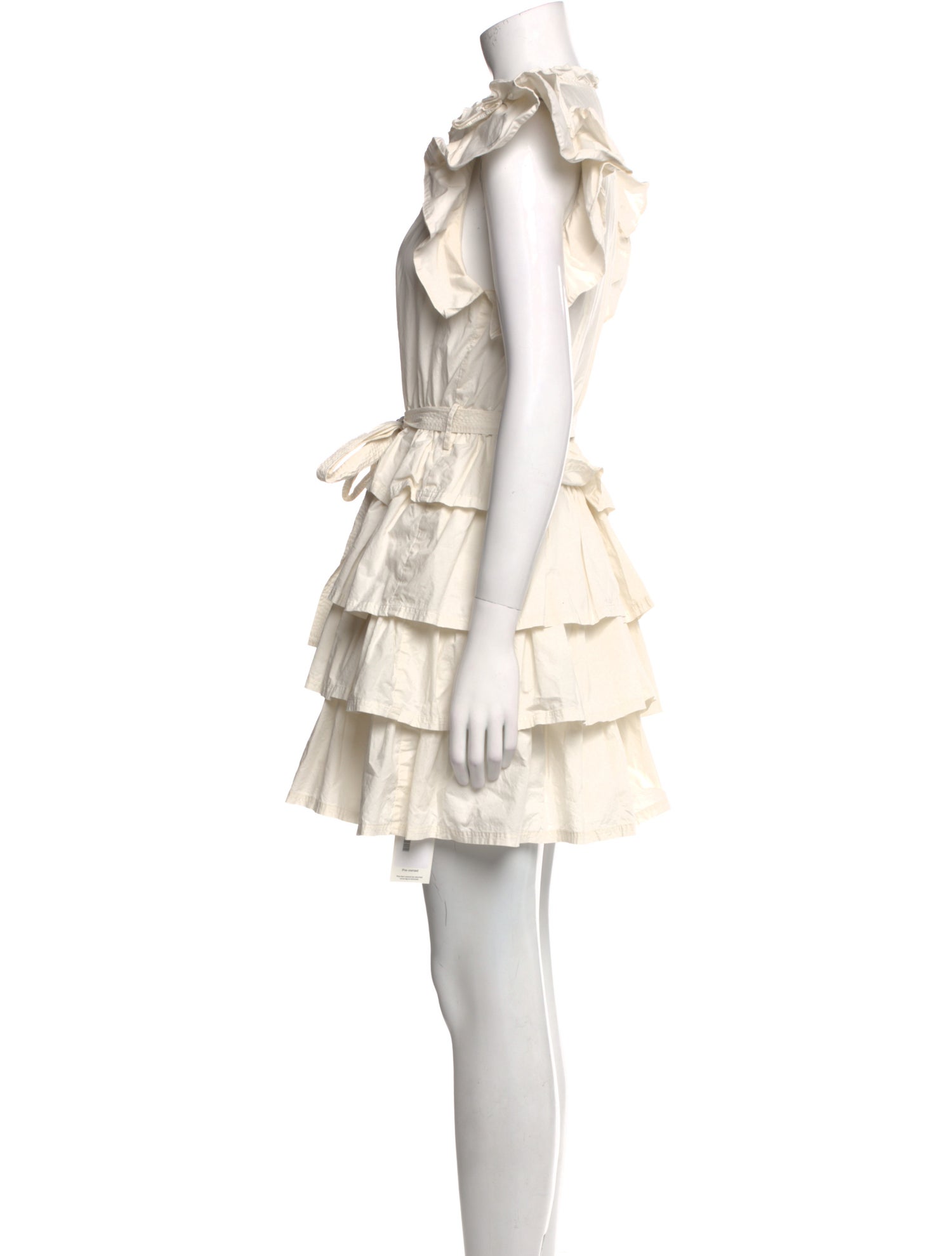 Ulla Johnson Mock Neck Mini Dress