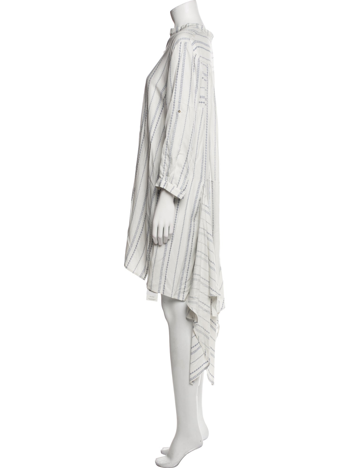 Ulla Johnson V-Neck Knee-Length Dress