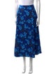 Ulla Johnson Floral Print Midi Length Skirt