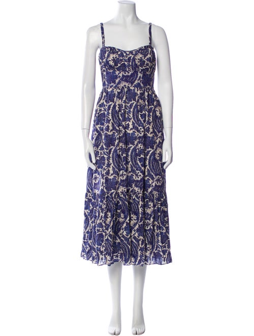 Ulla Johnson Floral Print Long Dress