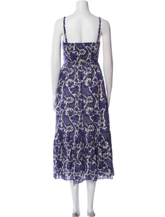 Ulla Johnson Floral Print Long Dress