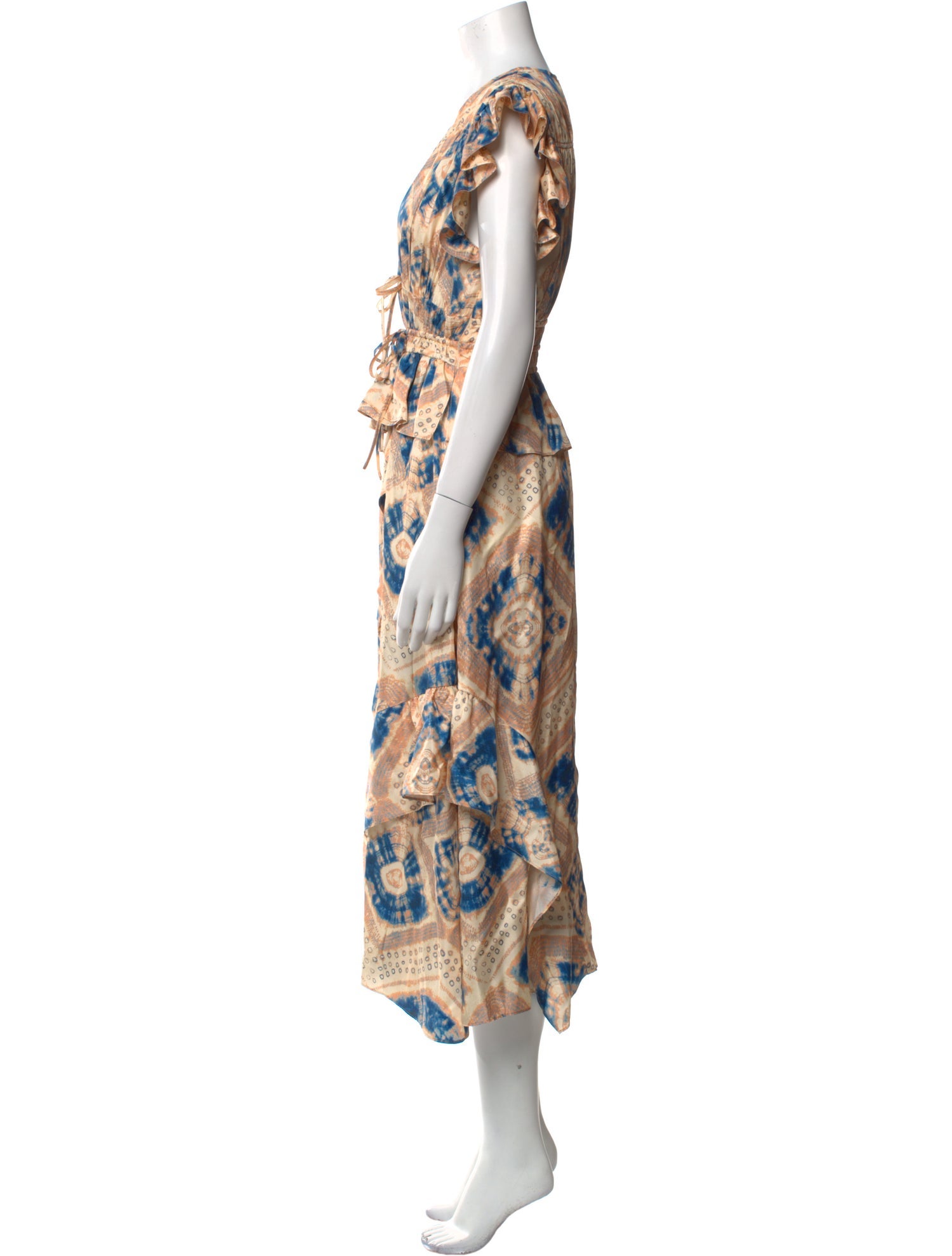 Ulla Johnson Silk Midi Length Dress