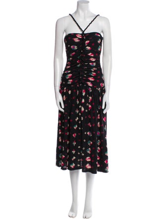 Ulla Johnson Printed Midi Length Dress
