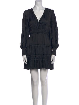 Ulla Johnson V-Neck Mini Dress
