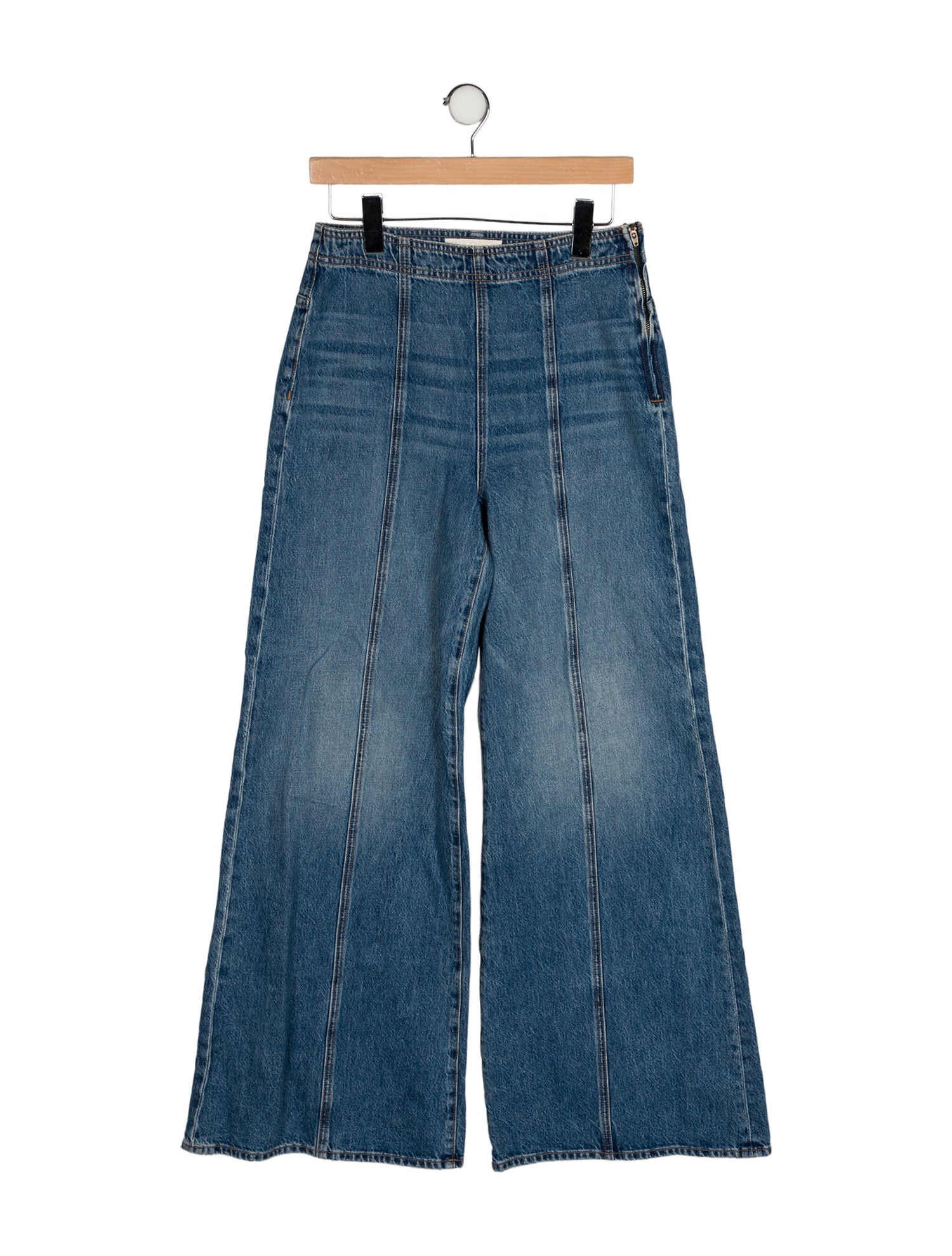 Ulla Johnson High-Rise Wide Leg Jeans