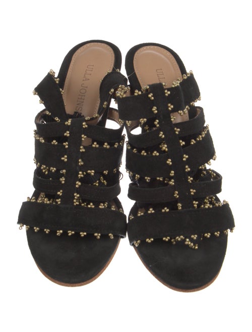 Ulla Johnson Suede Tassel Accents Gladiator Sandals