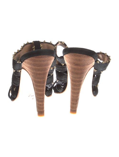 Ulla Johnson Suede Tassel Accents Gladiator Sandals