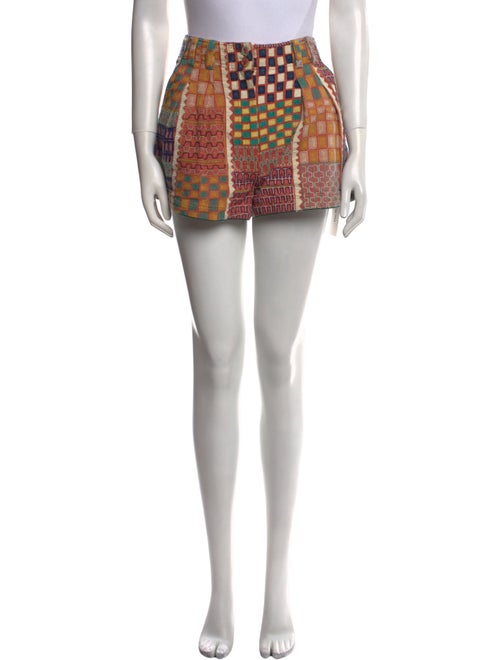 Ulla Johnson Printed Mini Shorts