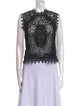 Ulla Johnson Crochet Lace Pattern Top