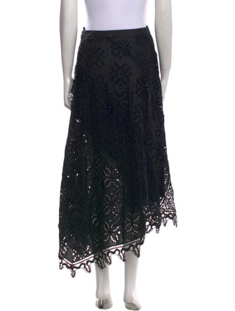 Ulla Johnson Linen Midi Length Skirt