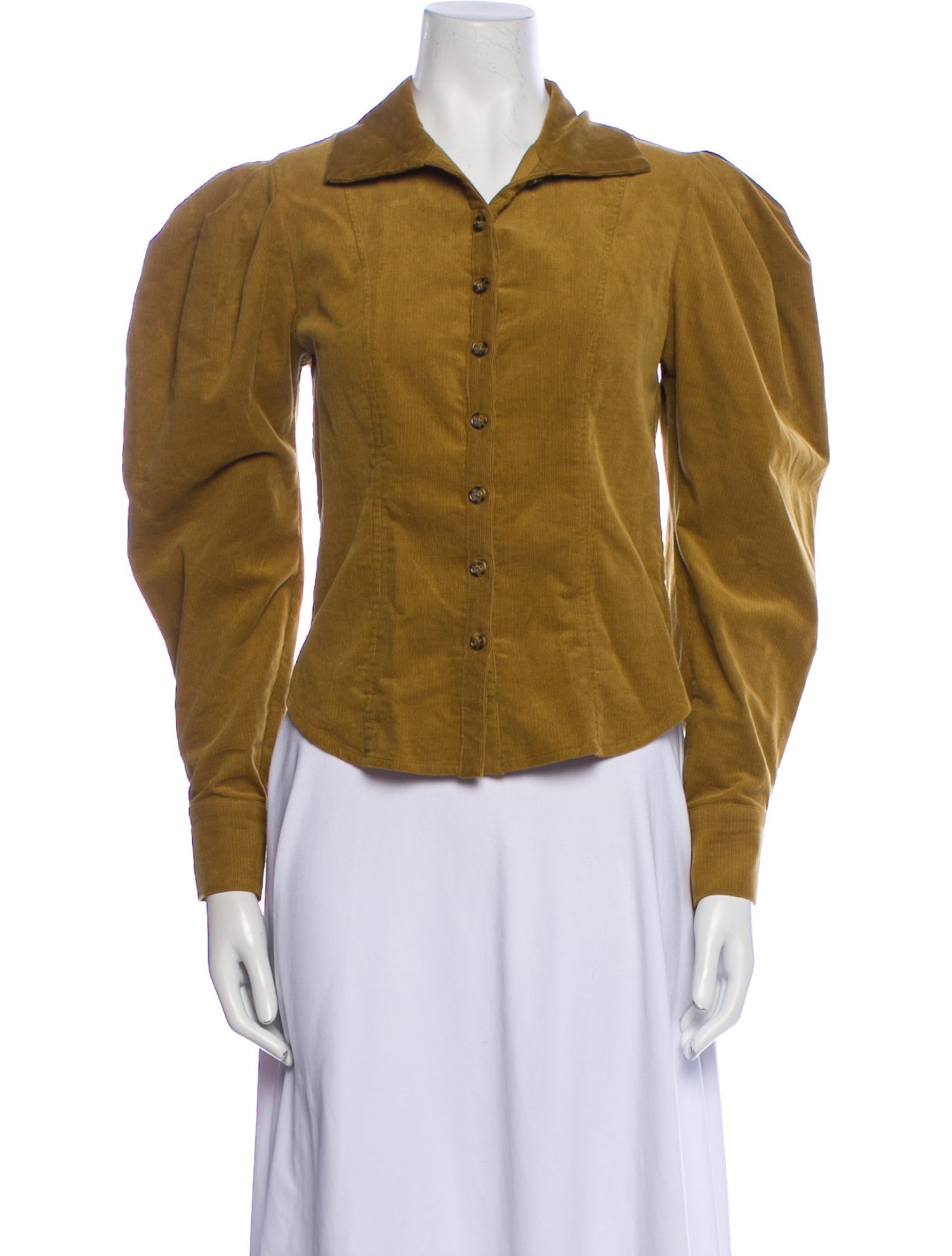 Ulla Johnson Long Sleeve Button-Up Top