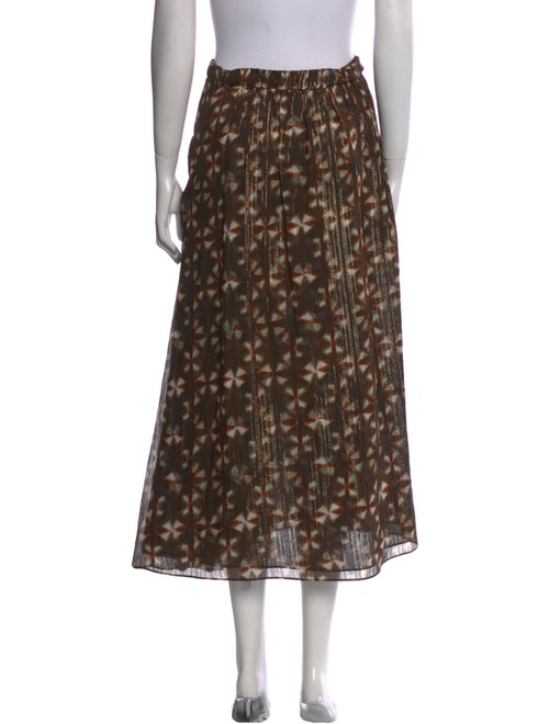 Ulla Johnson Silk Midi Length Skirt