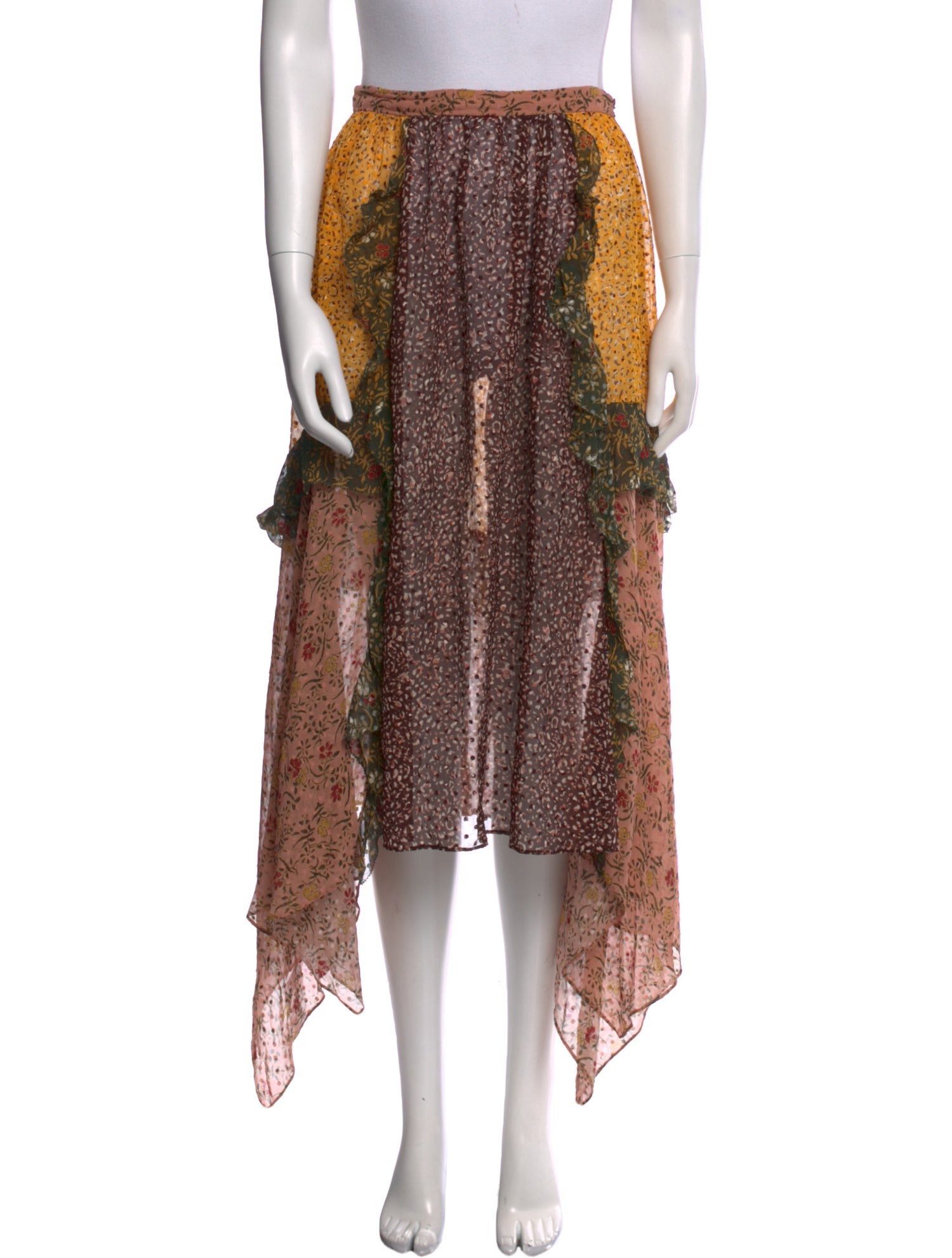 Ulla Johnson Printed Knee-Length Skirt