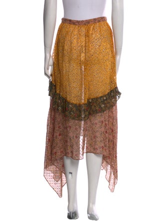 Ulla Johnson Printed Knee-Length Skirt