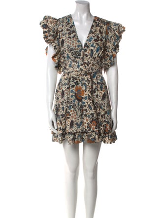Ulla Johnson Floral Print Mini Dress