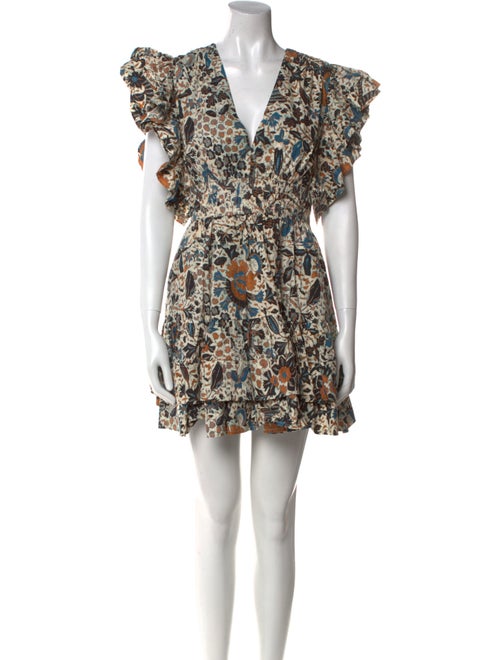 Ulla Johnson Floral Print Mini Dress