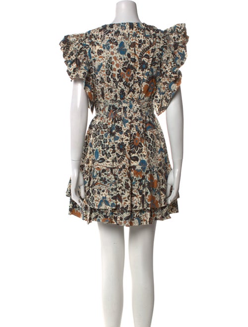 Ulla Johnson Floral Print Mini Dress